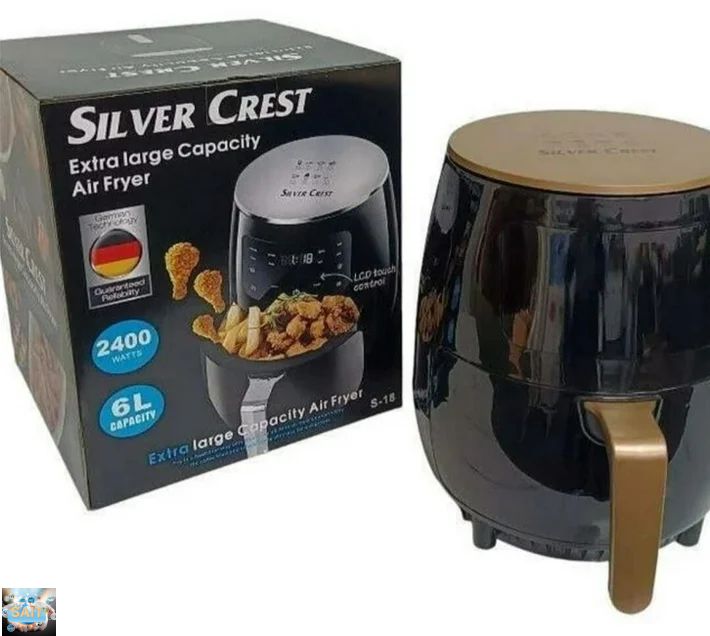 Healthy living Silver Crest Air Fryer (6 Litre) Advanced 360° rapid air circulation technology