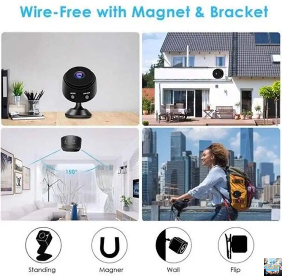 HD 1080 Wireless WIFI IP Mini Camera (Additional R100 discount for new customers)