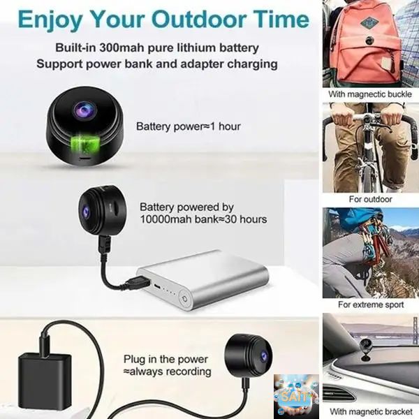 HD 1080 Wireless WIFI IP Mini Camera (Additional R100 discount for new customers)