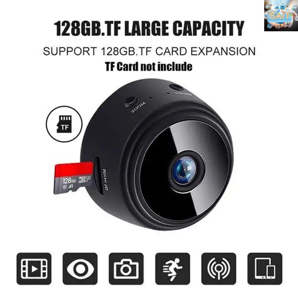 HD 1080 Wireless WIFI IP Mini Camera (Additional R100 discount for new customers)